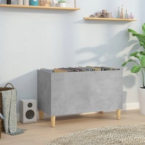 Sonata H Шкаф за грамофонни плочи сив 74,5x38x48 см инженерно дърво