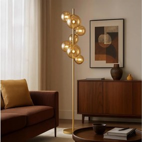 Brilagi - LED Лампион MILLA 7xG9/3W/230V златист