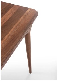 Маса за хранене от орехово дърво 90x180 cm Fawn - Gazzda