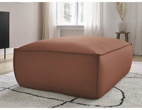 Тъмнокафява табуретка от изкуствена кожа Boheme – Bobochic Paris