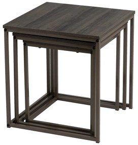 Сгъваеми маси в комплект от 3 броя 40x40 cm - Casa Selección