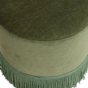 Пуф atmosphera Alanya, Шенил, Каки, Ø37.5 см