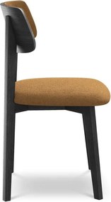 Теракотен трапезен стол от масивна дървесина Niu – Makamii