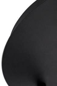 Модерен прожектор за баня черен 3-светлина IP44 - Ducha