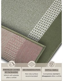 Зелен килим 160x230 cm Band – Hanse Home