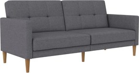 Сив сгъваем диван 82 cm Lilly – Støraa