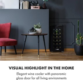 Klarstein Bellevin Uno, винотека, 52 литра, 11 - 18 °C, една зона