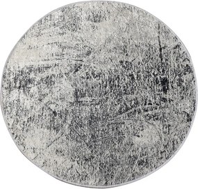 Сив килим за баня ø 100 cm Evidence – Foutastic