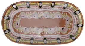 Horecano - Плато овално с декор 31cm (HC-05196)