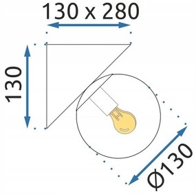 Аплик APP1228-2W Chrom