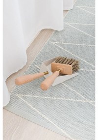 Светлозелен килим за открито и закрито 70x100 cm Max Sage – Pappelina