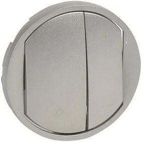 Legrand Лицев панел за бутонен димер цвят титан Celiane  /до изчерпване/ - 065183