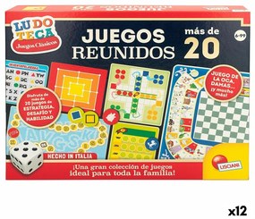 Настолна игра Lisciani Juegos reunidos ES 40 x 0,1 x 33 cm (12 броя)