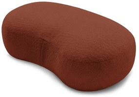 Табуретка от букле в тухлен цвят Saint-Germain - Bobochic Paris