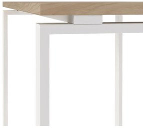 Работна маса с дъбов плот 60x120 cm Sign - Tvilum