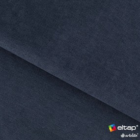 Тъмносин шенилов разтегателен диван с място за съхранение 155 cm Laine – ELTAP