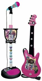 Детска Китара Monster High Mикрофон Караоке