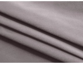 Кадифен разтегателен диван с място за съхранение в цвят лавандула 225 cm Hula – Makamii