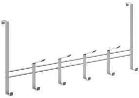 Метална закачалка за врата в сребристо 45 cm - Metaltex