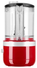 Акумулаторен чопър KitchenAid 5KFCB519EER, 12 V, 1.18 л, 3500 rpm/min, 2 скорости + Pulse, Без BPA, Empire Red