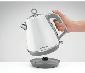 Чайник Morphy Richards Evoke Бял Метал 2200 W 1,5 L