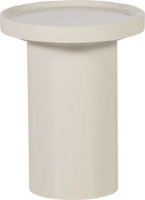 Гланцова кръгла странична масичка ø 40 cm Veluna – WOOOD