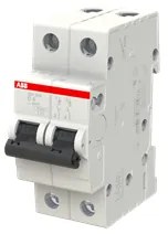 ABB Автоматичен прекъсвач SH202 2P 25A крива С 6kA - 2CDS212001R0254