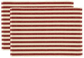 Подложки за хранене в комплект от 2 бр. със смес от юта 33x48 cm Statement Stripe – Södahl