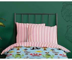 Единично памучно детско спално бельо 140x200 cm Caribbean – Good Morning