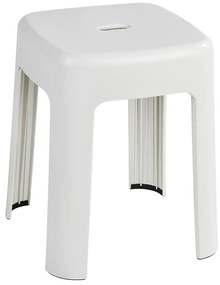 WENKO 22160100 - Табуретка ALASKA 37x45,5 cm бяла