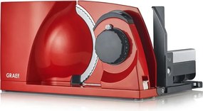 Уред за рязане - слайсер Graef MYtiny MT1003EU, 170W, 17 см, 0-15 мм, Детска защита, Сгъваем, Червен