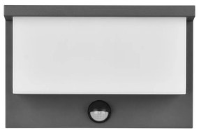 Външно осветително тяло със сензор за движение (височина 15 cm) Nestos – Trio