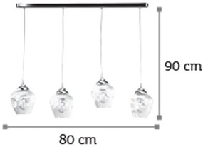 Релса на покрива InLight 4474-4 Полилей-Nikel