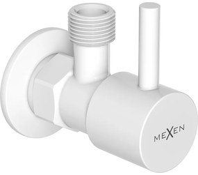 Mexen R1 Ъглов вентил за батерия 1/2"x3/8", бял - 79970-20