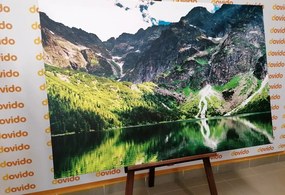 Картина на платно – Морско око в Татрите