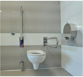 Стенен парапет за баня от неръждаема стомана 62 cm Handicap U – Sapho