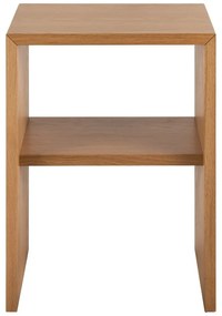 Нощно шкафче от декор от дъб в естествен цвят Arlon – Actona