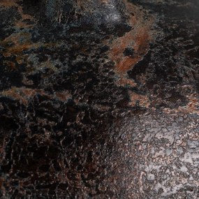 Тъмнокафява теракотна висока ваза (височина 60 cm) Artem – Ixia