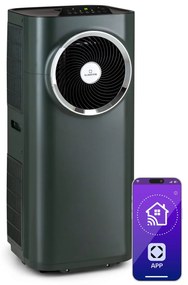 Klarstein Kraftwerk Eco Smart 11, климатик, 3 в 1, 11 500 BTU, дистанционно управление, управление с приложение
