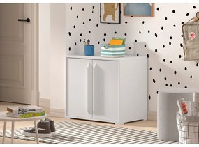 Бял детски скрин 68x62x43 cm Sam – Vipack
