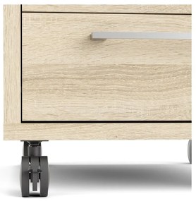 Заключващ се шкаф в дъбов декор в естествен цвят 48x68 cm Prima - Tvilum