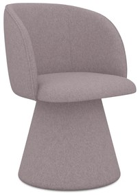 Тапициран трапезен стол в цвят лавандула Maia – Makamii