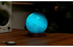 Тъмнокафява светлинна декорация с USB ø 12 cm Sand Storm – Gingko