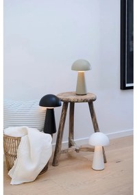 Сива LED настолна лампа с дистанционно управление (височина 28 cm) Sam – Sirius