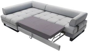 Ъглов диван Hanna-Right-Gray Light