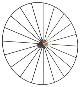 Черно таванно осветително тяло ø 45 cm Soho - Sollux