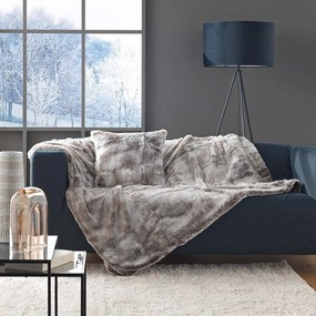 Декоративна възглавница от изкуствена кожа 45x45 cm Antartic – douceur d'intérieur