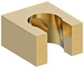 Месингов държач за душ слушалка златен – Sapho