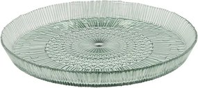Зелена стъклена чиния за сервиране ø 30 cm Kusintha - Bitz
