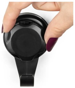 Комплект от 2 малки черни куки Bestlock - Compactor